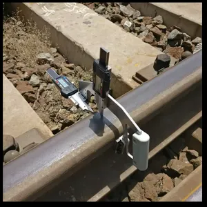 Rail Wear Gauge Rail Profile Gauge Rail Head Loss and Side Gauge thumbnail-2