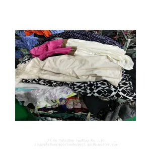 Cheap Maxi Dresses Free Bale Used Clothes Ladies Vintage Cotton Dress Used Clothing Bales Second Hand Clothing in Bales 100kg thumbnail-3