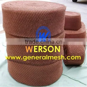 Copper Knitted Wire Mesh thumbnail-1