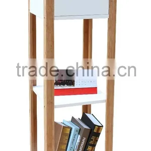 New Style Living Room Flower Display Rack With 1 Drawer and 2 Shelves thumbnail-1