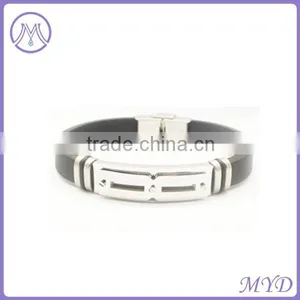 Wholesale Silicone Custom Bracelet thumbnail-2