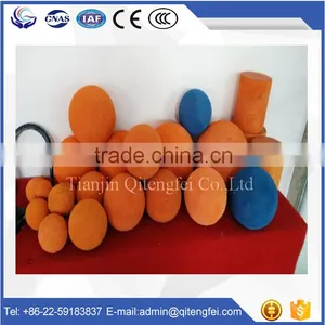 Concrete Pump Pipe Cleaning Balls Sponge Balls for Zoomlion thumbnail-4