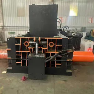 Herb Recycling Baler Hydraulic Press Machine Hay Strapping Machinery thumbnail-1
