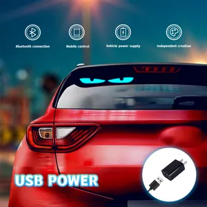 USB Scrolling Message IP65 LED Matrix Panel Light Digital Display Advertising Screen App-Controlled LED Car Sign Board thumbnail-4