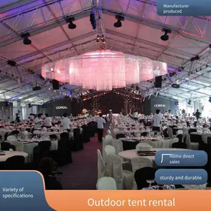 Wedding Marquee Rental, Customized Manufacturer for Wedding Marquee Construction, Aluminum Alloy Tent and Marquee Rental thumbnail-2
