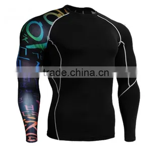 4 Way Stretch Boxing Compression Rush Guard For Men thumbnail-1