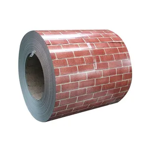 Wood Grain PPGI Color Coated Steel Coil 0.4mm 0.5mm Z80 Z100 Interior Decoration Grade thumbnail-1