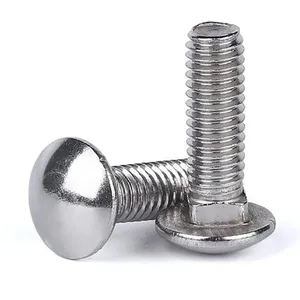 Customized Black Zinc Plated Carriage Bolt DIN 603 thumbnail-1