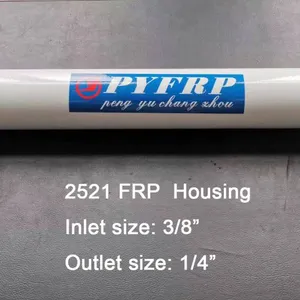 2540 2521 Fiber Glass 300psi End Port Commercial Membrane Housing for ro System thumbnail-1