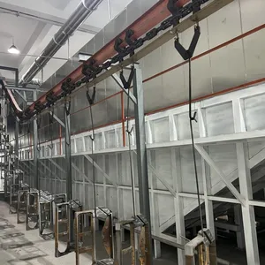 Cost Effective Electrophoretic Coating Line Water Pump Metal Components Coating System thumbnail-2