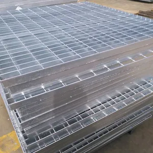 Hot-dip Galvanized 505/30/100 Steel Grating Plates for Refineries, Plug-in Steel Grating Plates, Drainage Ditch Covers, Sump Grates thumbnail-5