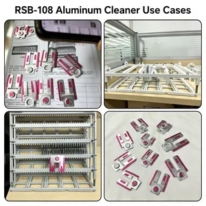 RSB-108 Aluminum Alloy Cleaner Fast Oil & Dirt Removal Non-Corrosive Low Foam Easy Rinsing Heavy Metal Free Eco Safe OEM ODM thumbnail-5