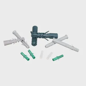 Wholesale Price Wall Anchors for Brick Wall PE Material Ribbed Design Anti-rotation Screws Included Full Sizes thumbnail-2