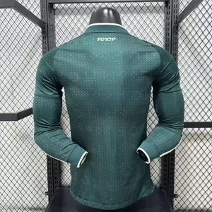 2627 Real Madrid Away Jersey, Real Madrid Green Long-sleeve Away Soccer Shirt, Real Madrid Player Version Football Kit thumbnail-5