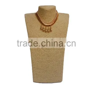Newest Design Paper Twine Miniature Mannequin Nacklace Display thumbnail-4