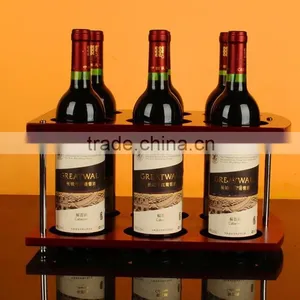 Wooden Wine Rack, Wine Bottle Display Shelf, Wholesale Red Wine Rack thumbnail-1