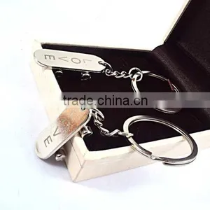 Promotional Items Custom Logo Metal Skateboard Keychains thumbnail-3