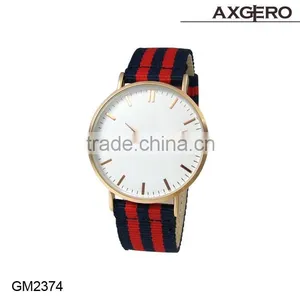 Hot Seles Promotional Stainless Steel Back Water Resistant Quartz Gitz Watch thumbnail-4