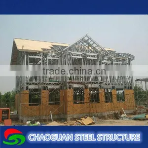 Luxury Light Steel Frame Prefabricated House and Villa for Sale thumbnail-1