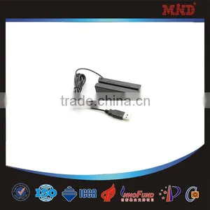 MDR14 USB Mini Portable Magnetic Stripe Card Reader thumbnail-6