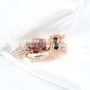 South Korea Style Retro Fashion Lady High-grade Imitation Opal Brooch thumbnail-3