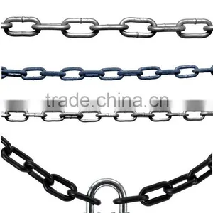 Rough With Close Joint Without Plating and Polish Self Color Link Chain for Animals thumbnail-1