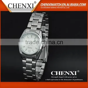 CHENXI Watches Wholesale 003-8J Black White Quartz Japan Movt Gift Watch Box OEM ODM Stainless Steel Watches Women thumbnail-1