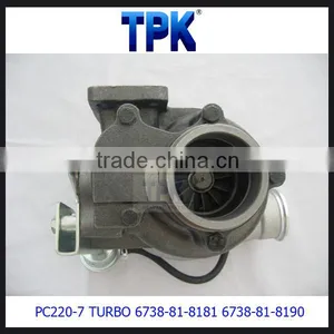 PC220-7 TURBOCHARGER 6738-81-8181 6738-81-8190 thumbnail-3