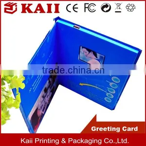 Most Thinnest A4 Brochure 4.3 Inch TFT Lcd Video Greeting Card, Lcd Video Cards, Video Brochure thumbnail-1