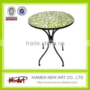 Elegant Design Metal Patio Mosaic Outdoor Furniture Living Room Mosaic Metal Furniture thumbnail-6