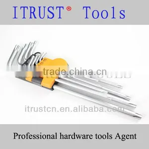 9pcs Extra Long Torx Hex Key Set With Mat Finish thumbnail-1