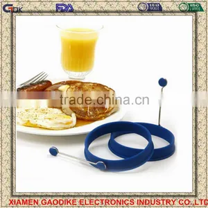 Custom Food Grade Silicone Pancake Mold/silicone Egg Ring thumbnail-1