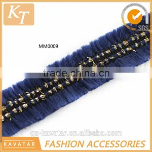 China Supplier Double Side Fringe Trim in Guangzhou thumbnail-1