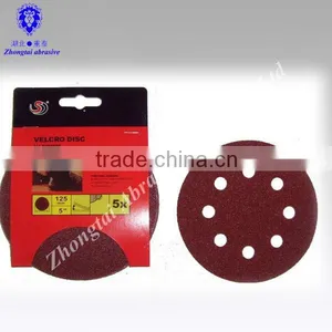 RED Aluminum Oxide 150mm Sanding Disc thumbnail-1