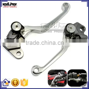 BJ-LS-007 Aftermarket CNC Pivot Adjustable Motorcycle Brake and Clutch Lever for KTM 400EXC thumbnail-1