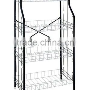 Household Essentials 4-Tier Iron Wire Dish Drainer thumbnail-1
