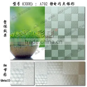 1.2m Width Office Matt Frosted Window Decoration Film thumbnail-2