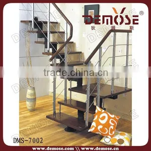 Contemporary Steel Wood Staircase Designs for Homes/indoor Staircase Designs thumbnail-1