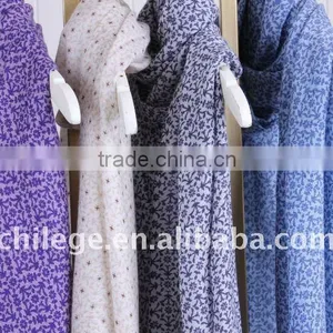 Silk/wool Blend Scarf Shawl Wrap thumbnail-1