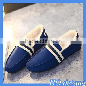 2015 New Style Peas Men Shoes Velvet Warm Winter Men's Casual Shoes Korean Cotton Canvas Winter Men Shoes MHo-114 thumbnail-2