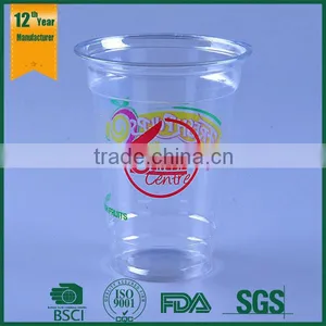 Logo Printed Plastic Cup,disposable Plastic Drinking Cup,pet Straw Cup thumbnail-4