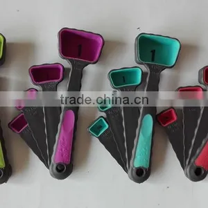 Hot Sales Amazon Kitchen 8pcs Silicon Measuring Cup And Spoon Set thumbnail-5