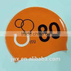 Eco-friendly Silica Gel Bathing Cap Swimming Pool thumbnail-1