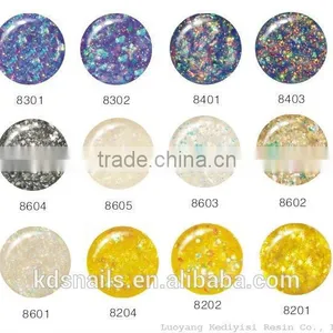 Soak off Giltter Color UV Gel Cheap Price High Quality Products thumbnail-1