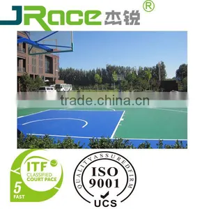 Tennis Court, Silicon PU Sports Court Surface thumbnail-6