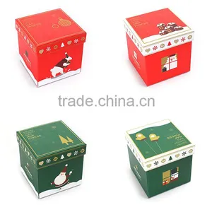 Christmas Cardboard Drawer Gift Boxes Wholesale thumbnail-1
