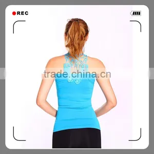 2016 New Design Seamless Wholesale Women Camisole With Lace on Back-neck thumbnail-2