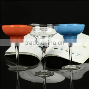 Customized High Quality Hand Made Sodalime Sprey Colored Marguerite Glass thumbnail-1