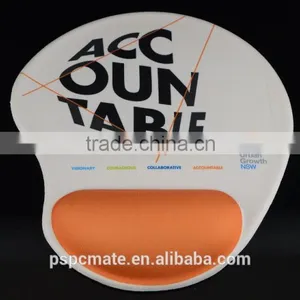 Customized Design Printing Gel Mouse Pad With Wrist Rest Part thumbnail-4