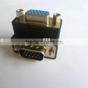 DB25M to DB25F Angled Adapter thumbnail-1